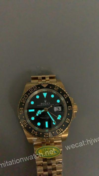 31963 Clean廠 勞力士皮蛋格林尼治GMT,丹東 3285機芯,72小時動力儲存,40mm, 904L精鋼,三段式拼接錶帶,側面不漏鋼。