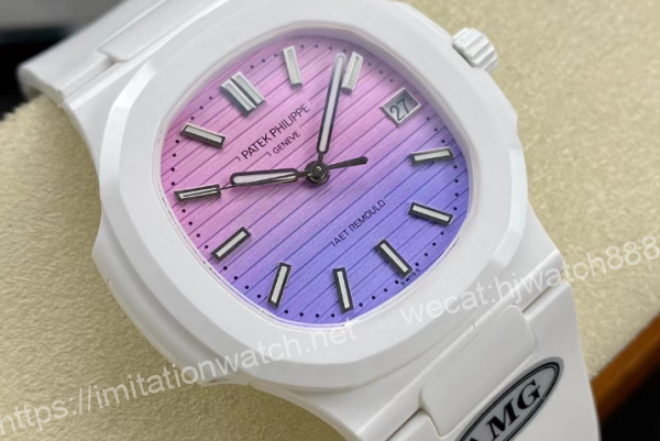 33509 【17個款式,帶圖詢價】AMG厰百達翡麗,40mm,8.6mm厚,陶瓷款鸚鵡螺5711系列
