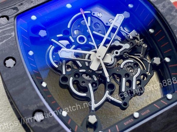 34330 ZF.fatcory最強毒物-理查德米勒RM055 NTPT正式亮相!全新骨架化機芯RMUL2和NTPT碳纖維錶殼是ZF廠真正的封神之作!