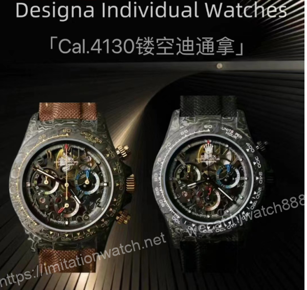 34742 【2個款式,帶圖詢價】Diw厰勞力士,鏤空機芯,碳纖維迪通拿系列