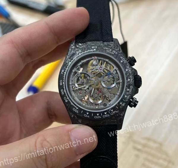 34743 【2個款式,帶圖詢價】Diw厰勞力士,鏤空機芯,碳纖維迪通拿系列