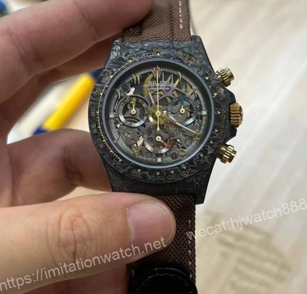 34744 【2個款式,帶圖詢價】Diw厰勞力士,鏤空機芯,碳纖維迪通拿系列